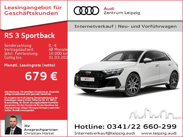 Audi RS 3 Sportback MATRIX*Vmax280*RS-AGA*Carbon*19**