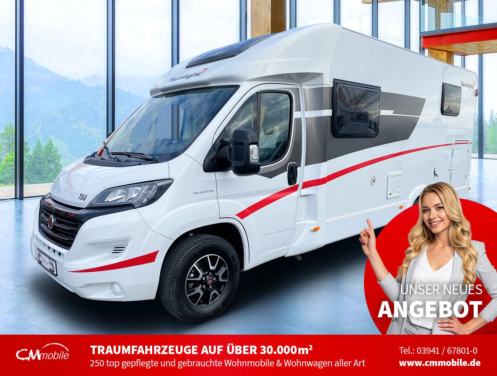 Sunlight
 T 66 - Einzelbetten - Garage -
