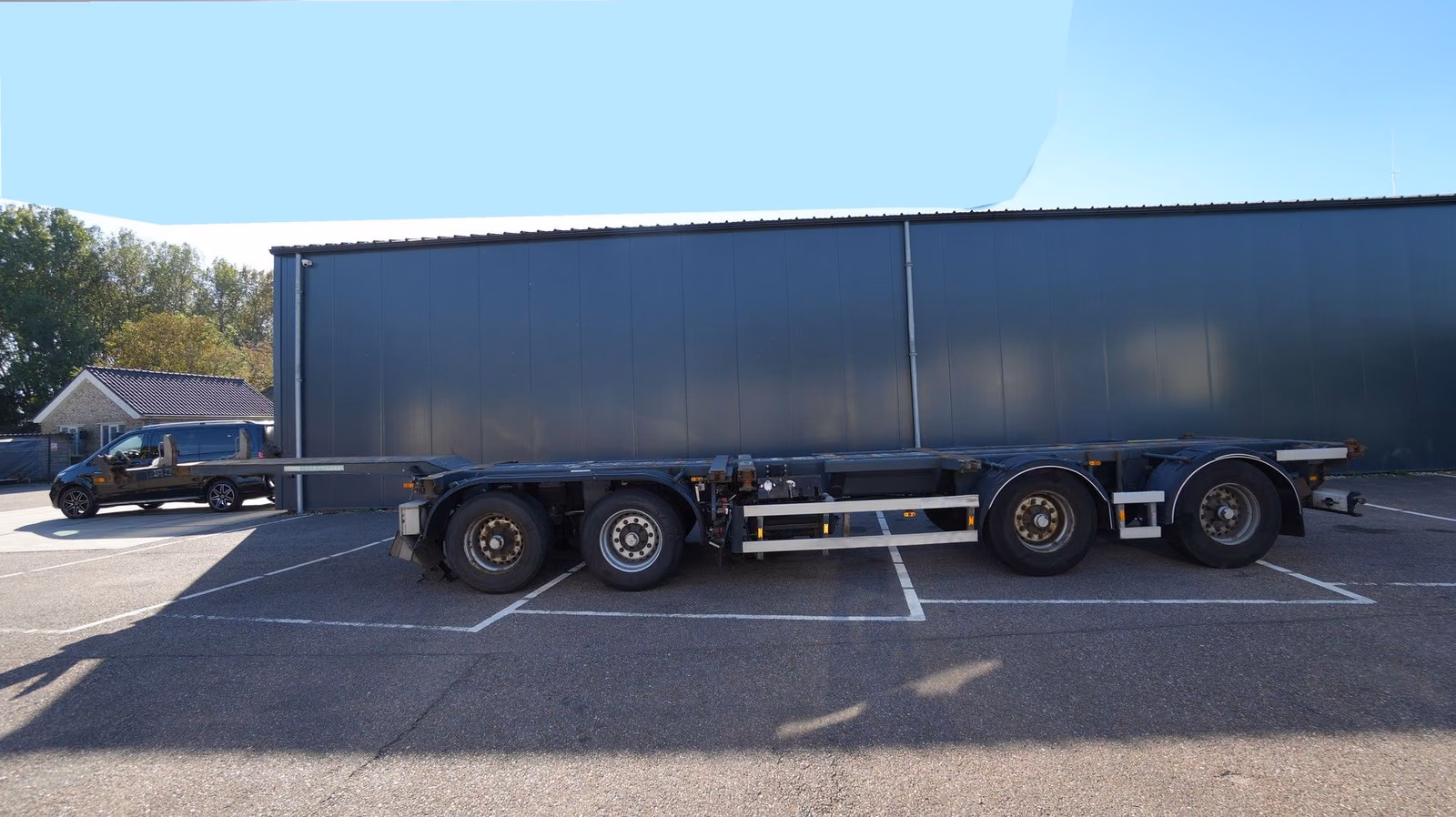 D-TEC 4 axle adr breaker container chassis