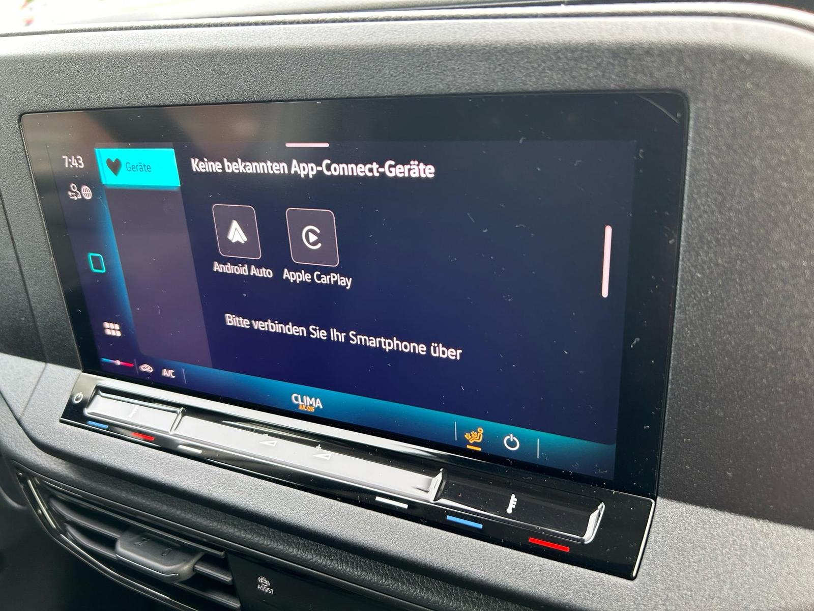 Volkswagen Caddy Cargo 1.5 TSI / AHK App-Connect