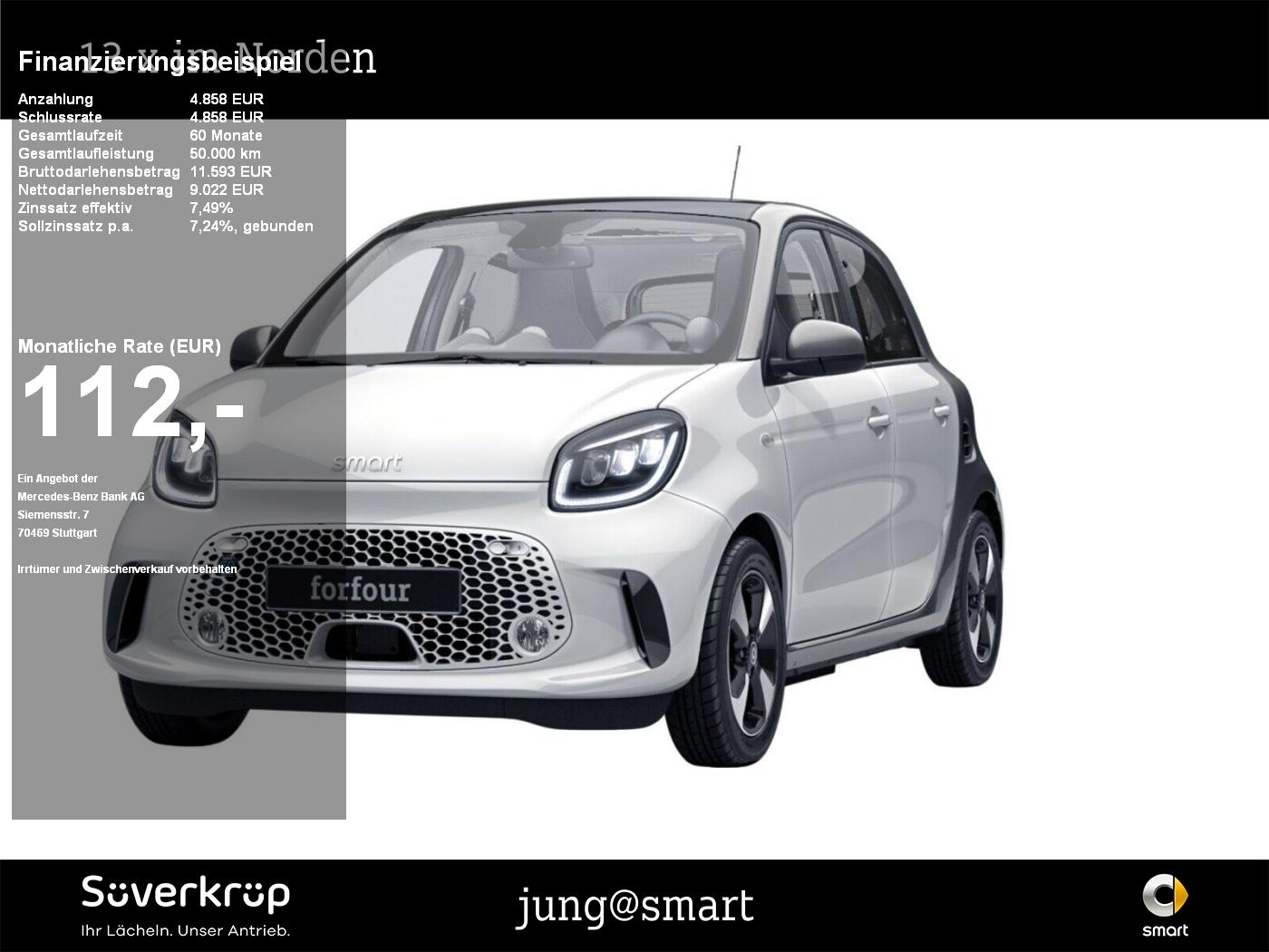Smart EQ forfour passion 22kW EXCLUSIVE 22KW KAMERA
