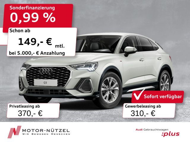 Audi Q3 Sportback TFSI 110kW S-TR S-LINE LED+NAVI+AHK
