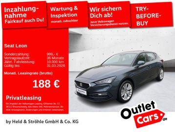 Seat Leasingangebot: Seat Leon Style Edition 1.5 eTSI DSG LED NAVI KEYLESS
