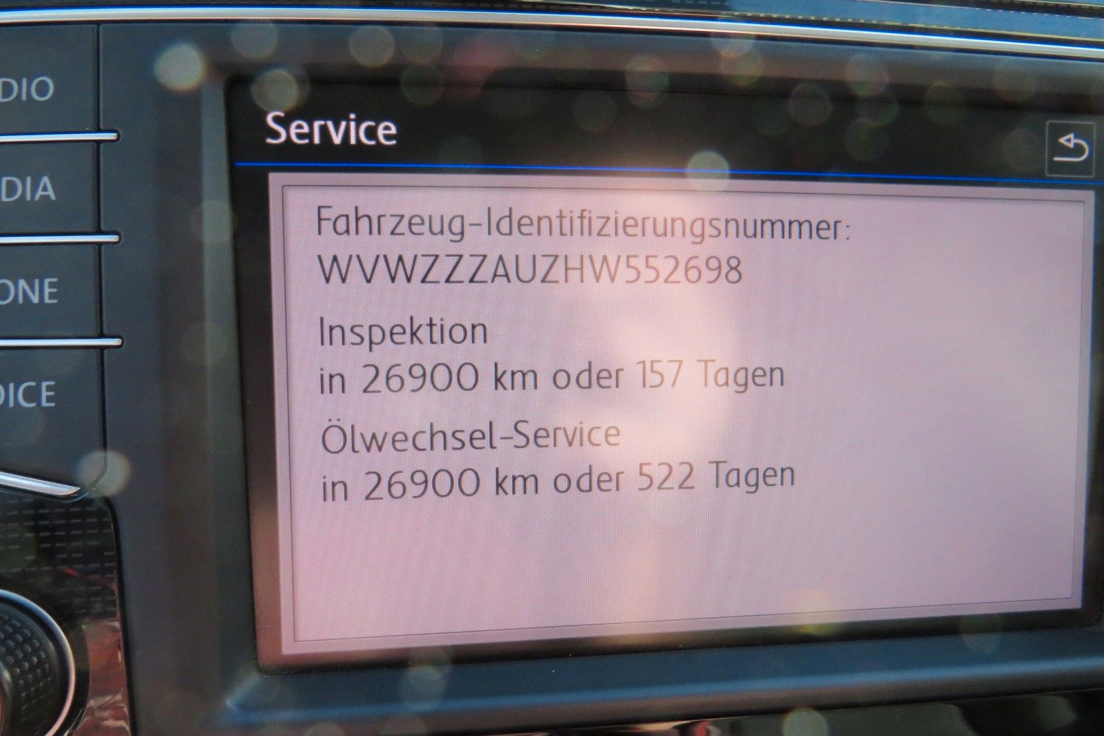 Fahrzeugabbildung Volkswagen Golf Sportsvan DSG SOUND SITZH. PDC ACC AHK