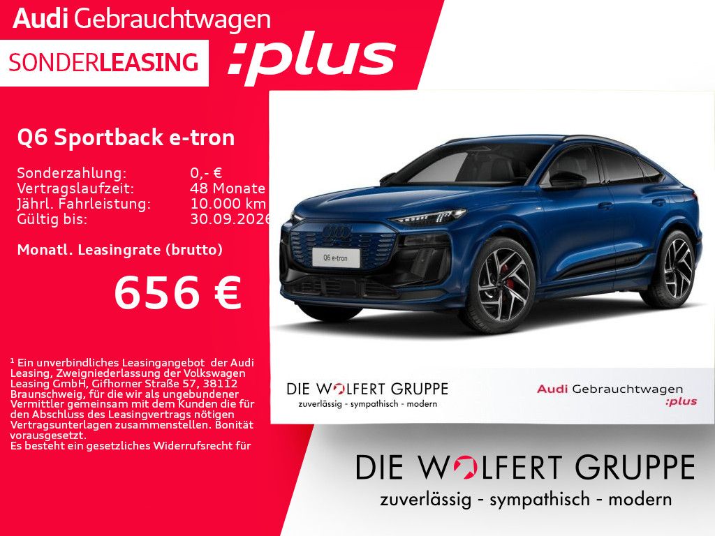 AUDI Q6 Sportback e-tron "edition one blue" performan