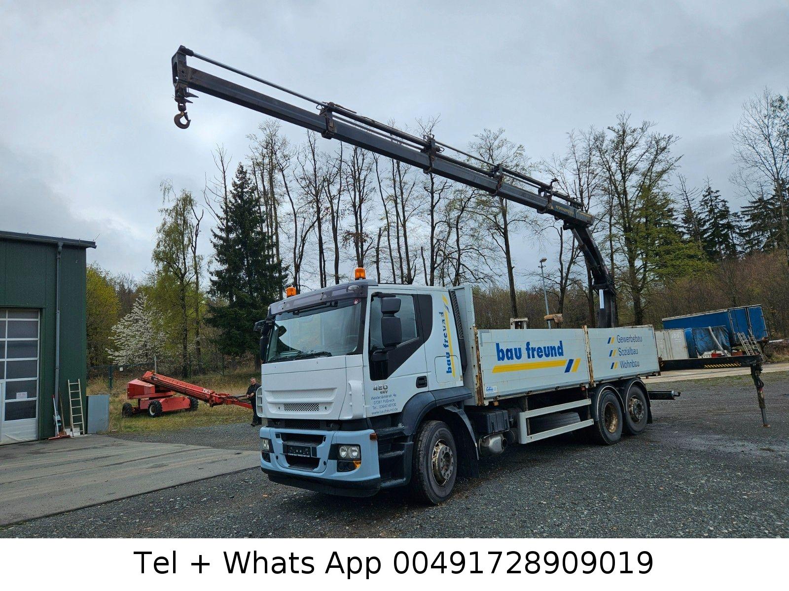 Iveco AT 260S42Y 7PS Kran+FUNK Hiab 166 E-4H EEV