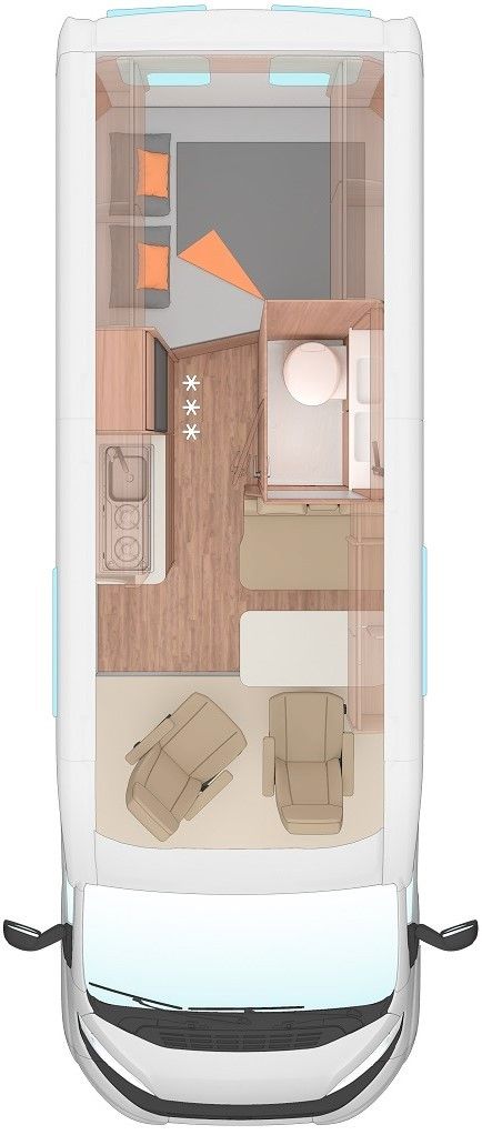 Fahrzeugabbildung Weinsberg CaraTour 600 MQ Automatik 150L Kühlschrank