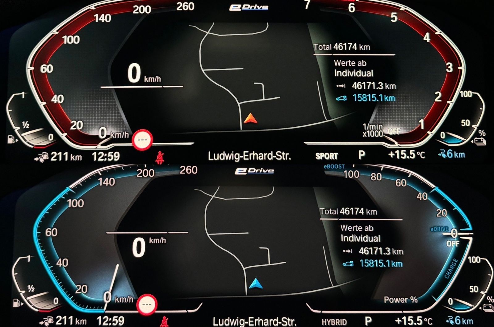 Fahrzeugabbildung BMW 530e xD Kamera Glasdach DAB CockPitPro Stop&Go
