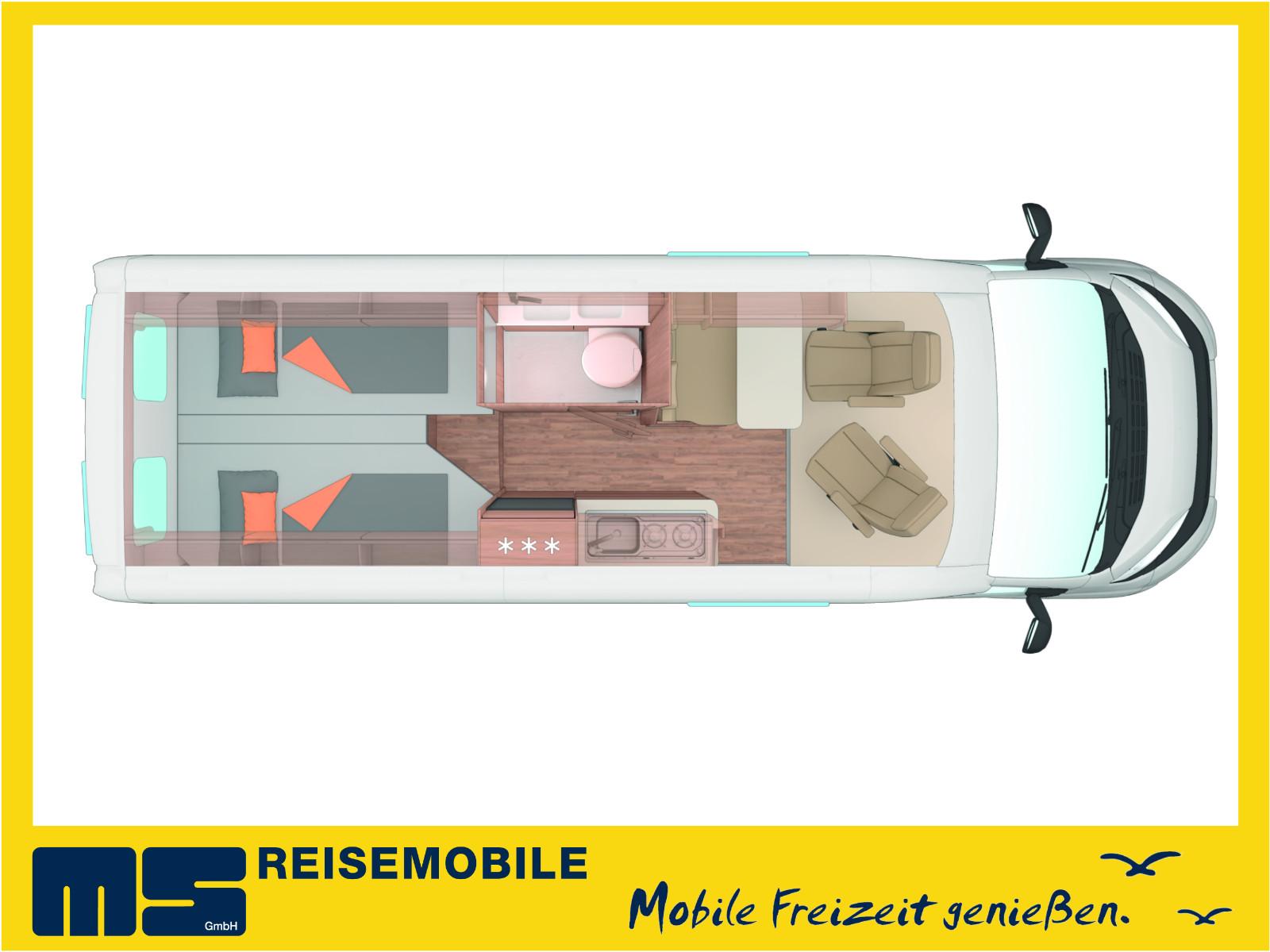 Weinsberg CARABUS 630 ME-EDITION FIRE /-2026-/EINZELBETTEN