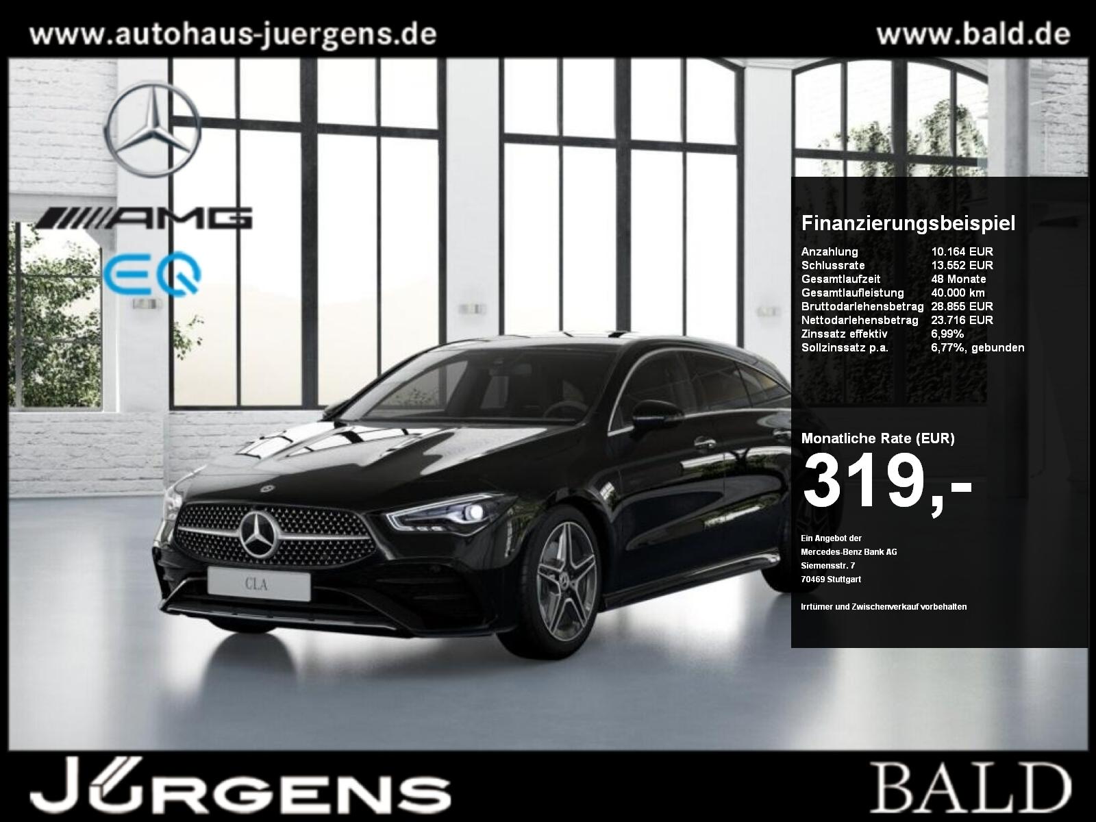 Mercedes-Benz CLA 200 SB AMG-Sport/Ambiente/LED/Kamera/Keyl/18