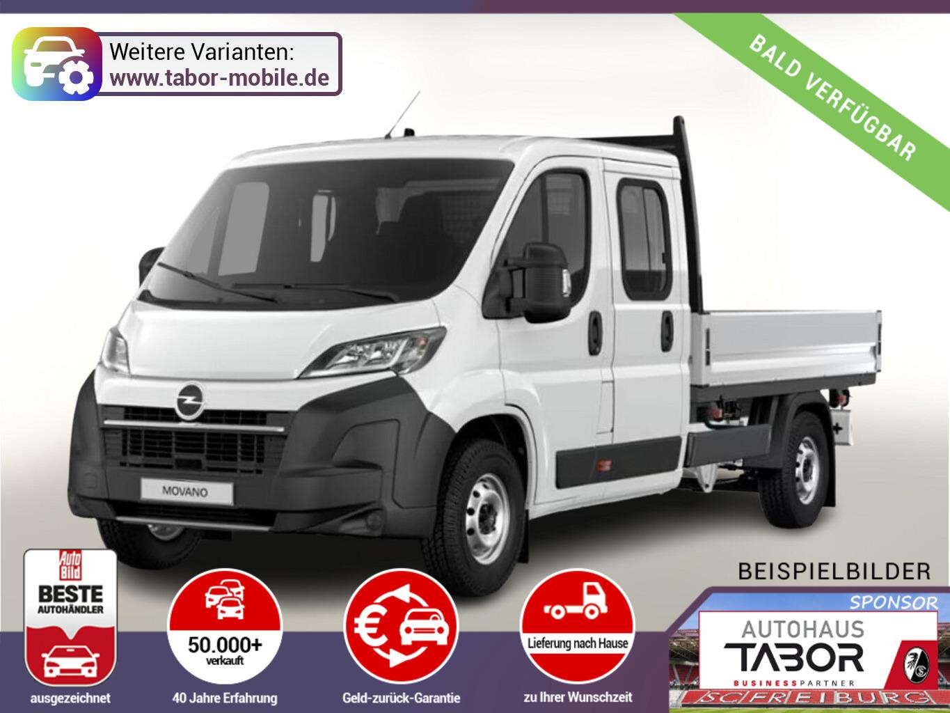 Opel Movano Pritsche Doka 35 L3 Kam Klima UVP-43%