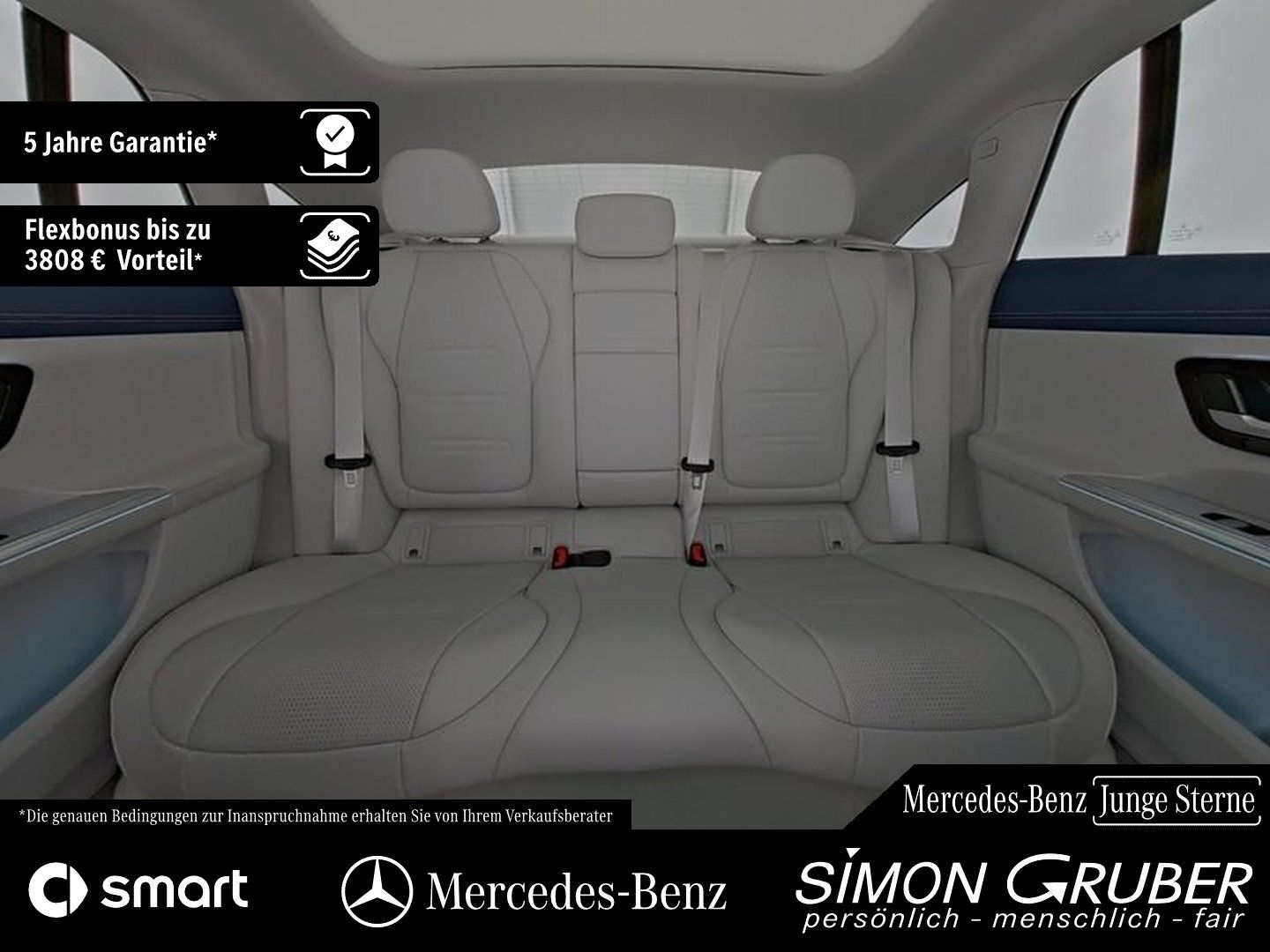 Fahrzeugabbildung Mercedes-Benz EQE 43 4M AMG Night Hyper Pano Carbon Nappa TV