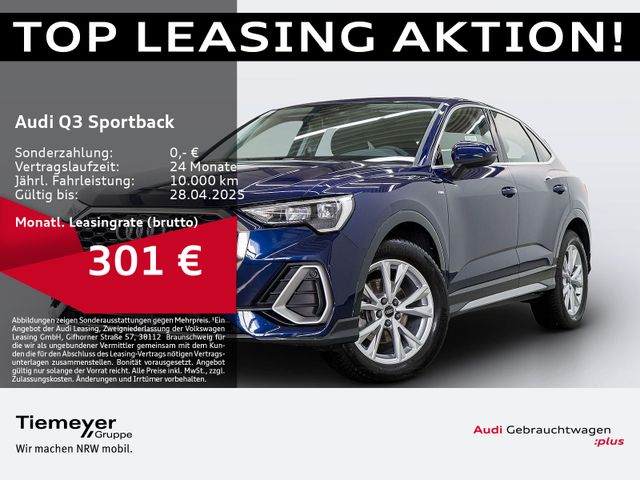 Audi Q3 Sportback 35 TFSI S LINE NAVI AHK KAMERA eSIT