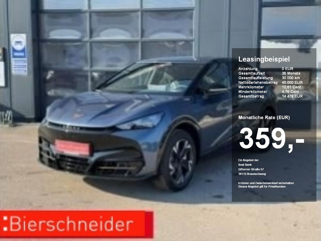 Cupra Tavascan Endurance 82 kWh LED NAVI 19 HEAT PUMP