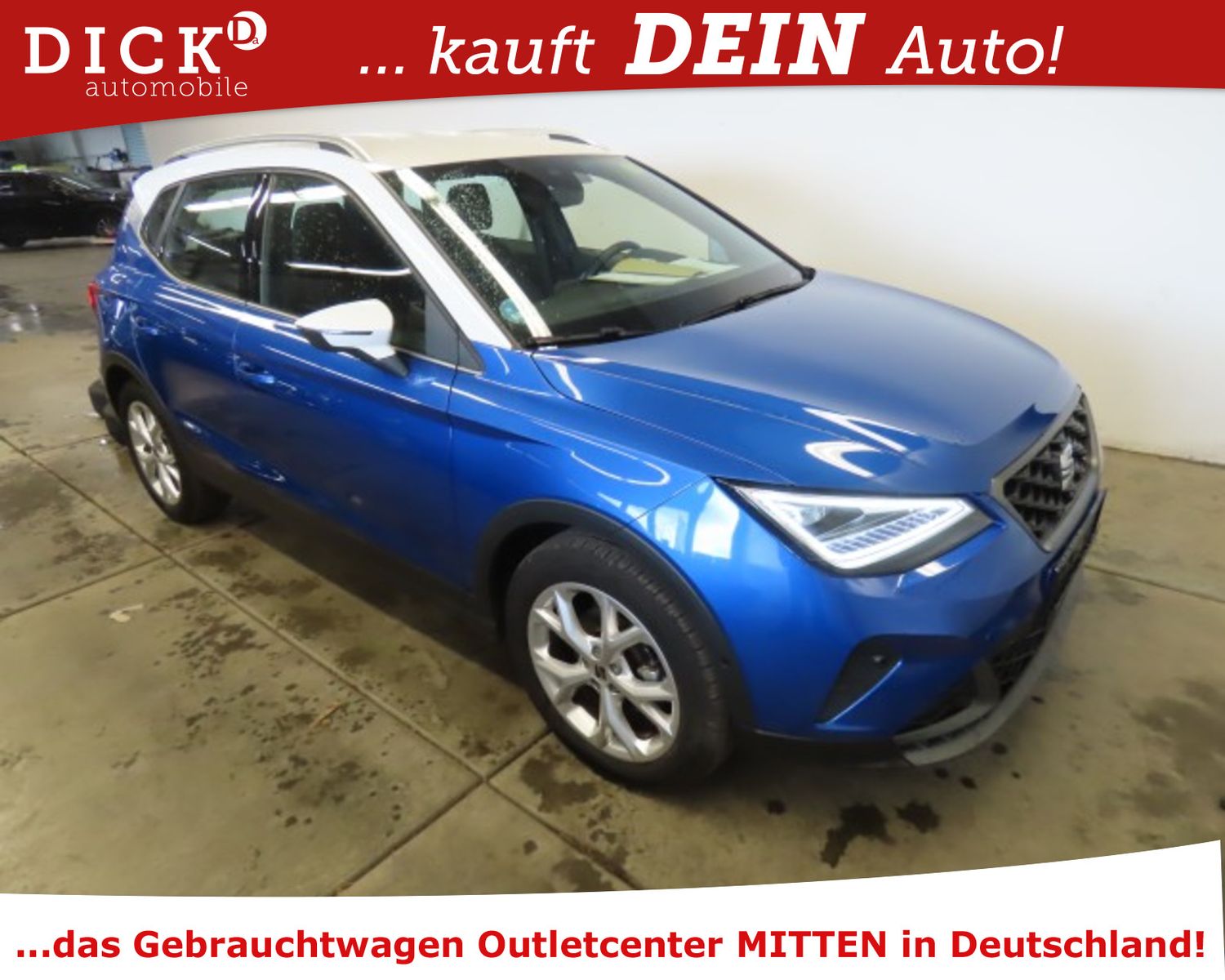Fahrzeugabbildung SEAT Arona 1.5 TSI DSG FR LED/ACC/VIRTU/NAVI/SHZ/8Fa