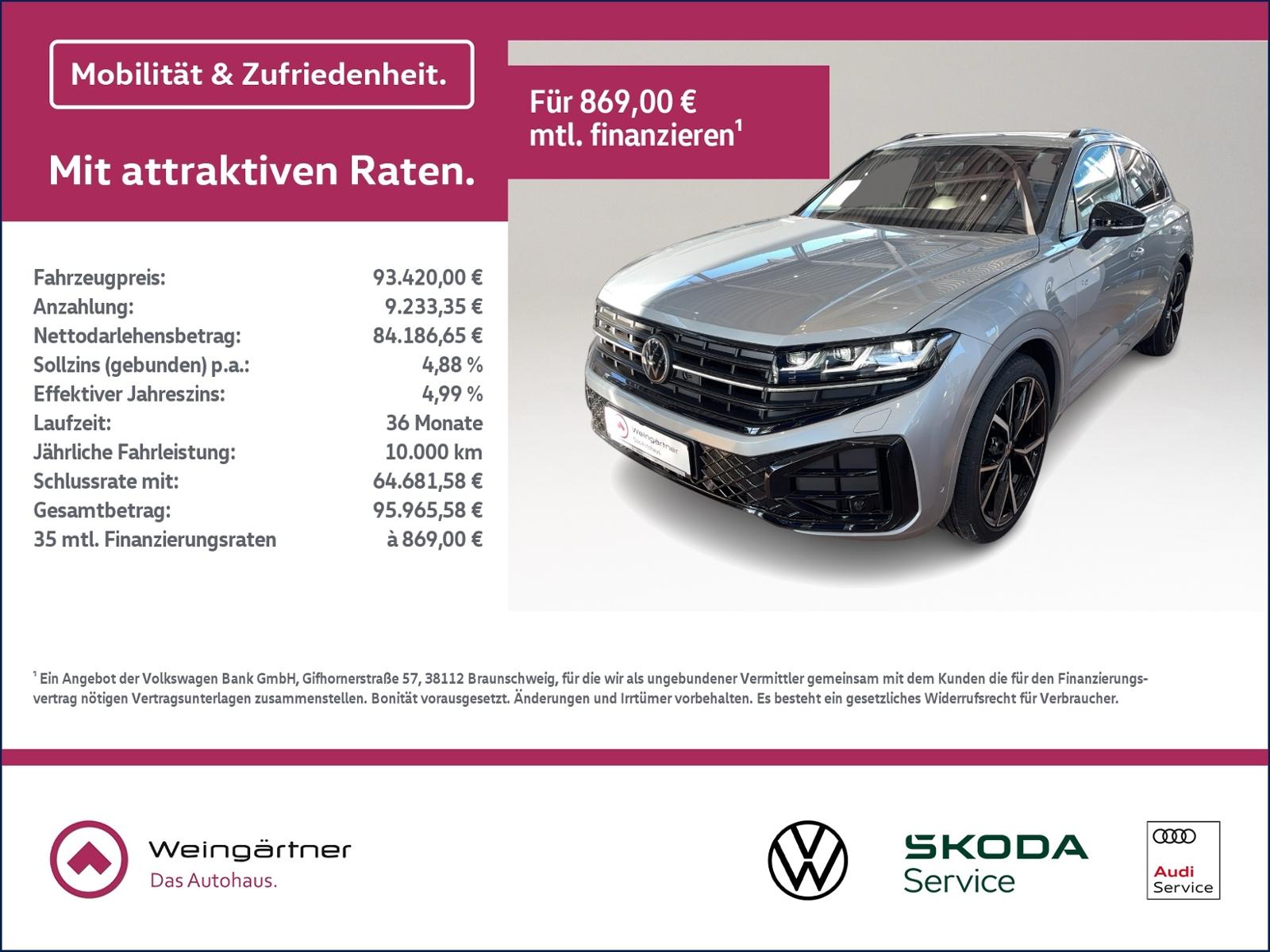 Volkswagen Touareg V6 TDI R-Line Final Edition 4Motion Tipt