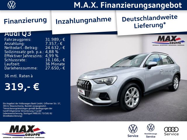 Q3 35 TDI advanced S tronic VCP+NAVI+AHK+DAB
