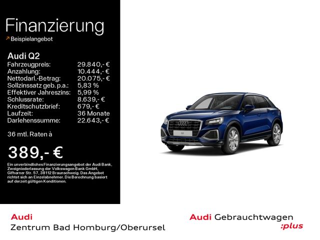 Audi Q2 Advanced 30 TFSI*Navi*LED*AHK*PDC*Virtual Coc