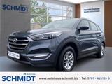 Hyundai Tucson blue Classic 2WD AHK abn. Navi Alarm Tel. - Hyundai TUCSON in Freiburg
