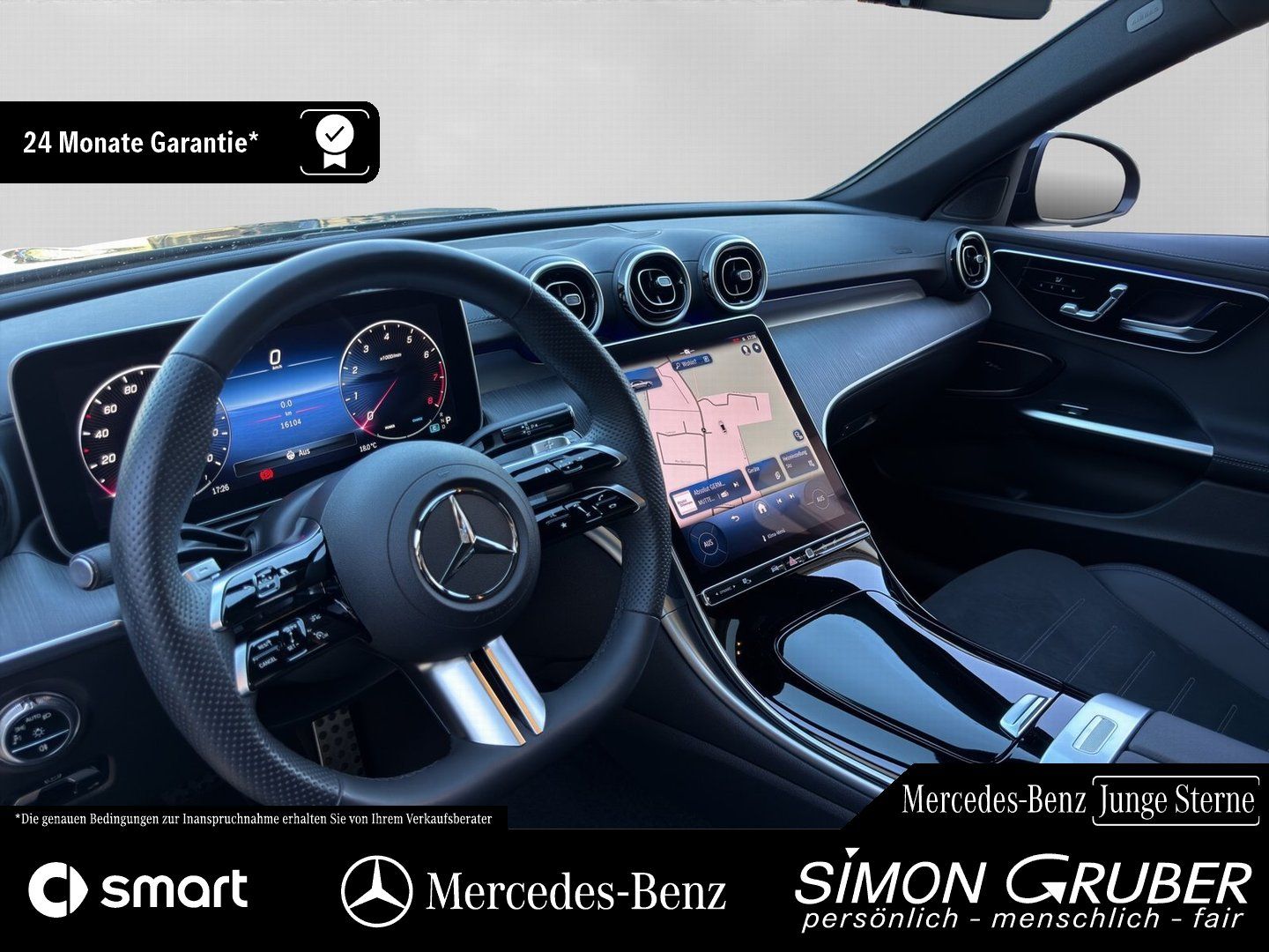 Fahrzeugabbildung Mercedes-Benz C 200 AMG Night Pano Ambi Memory AdSound 19Zoll