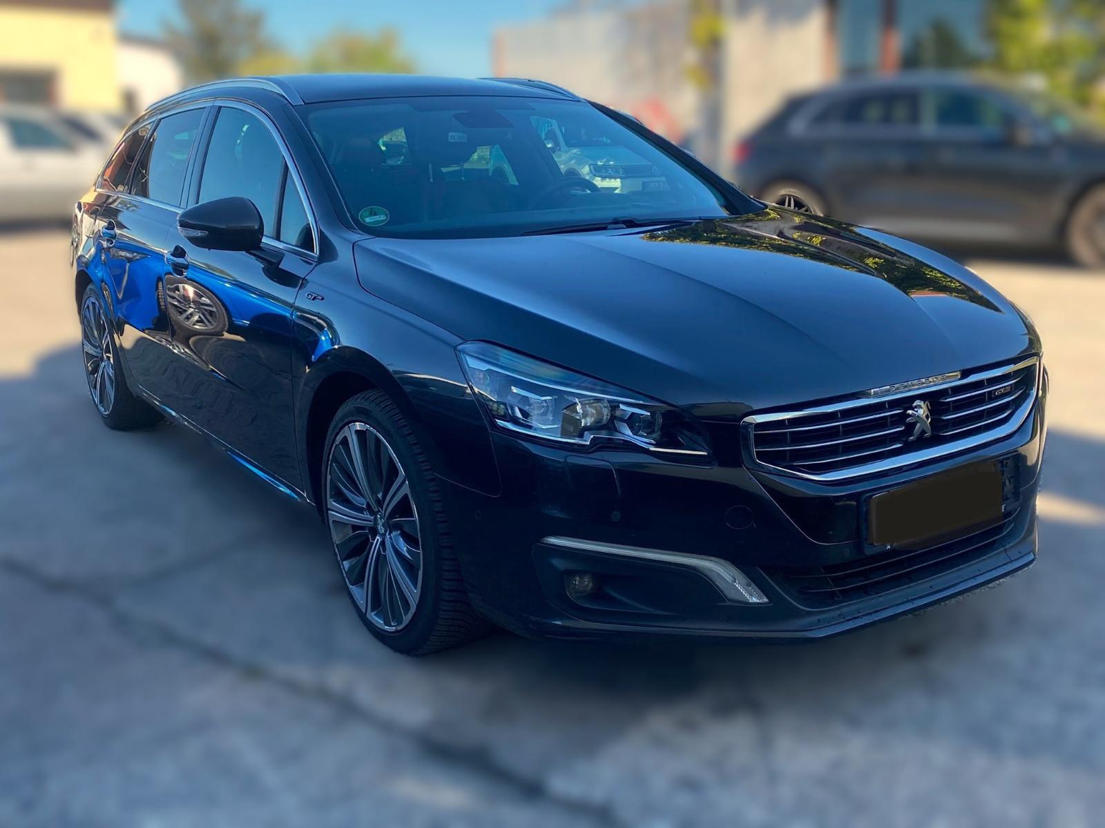 Peugeot 508 2015 — rear view