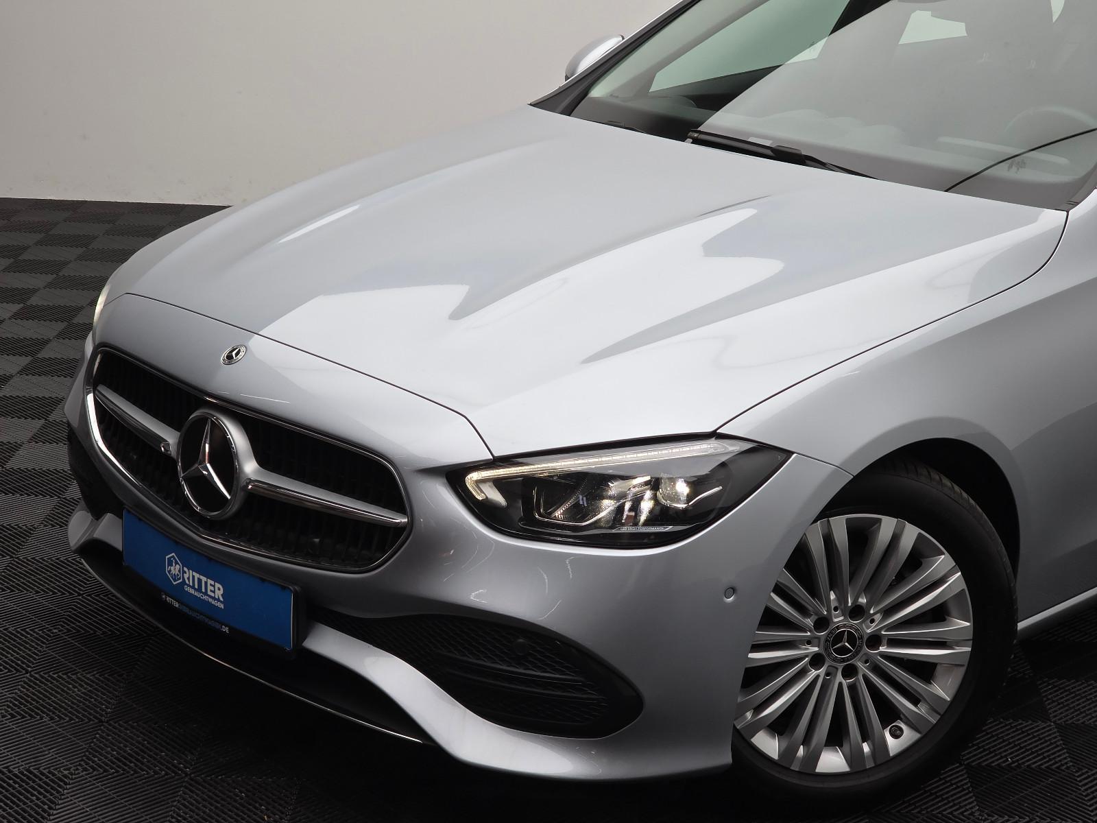 Mercedes-Benz C-Class d T Avantgarde AHK MBUX SHZ RFK LED ACC, миниатюра 9