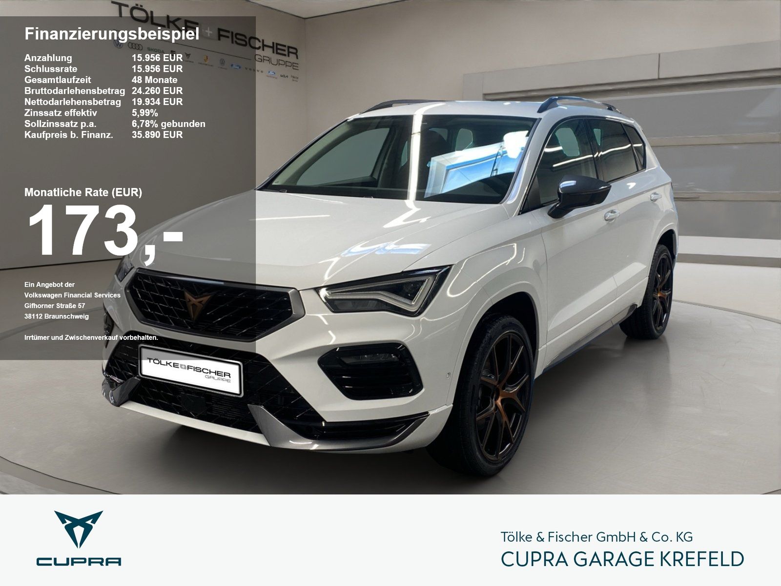 Cupra Ateca 1.5 TSI ACC AUT Kam. Navi Sportp. Virtual