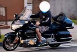 Honda Goldwing mit Airbag - HONDA GOLDWING