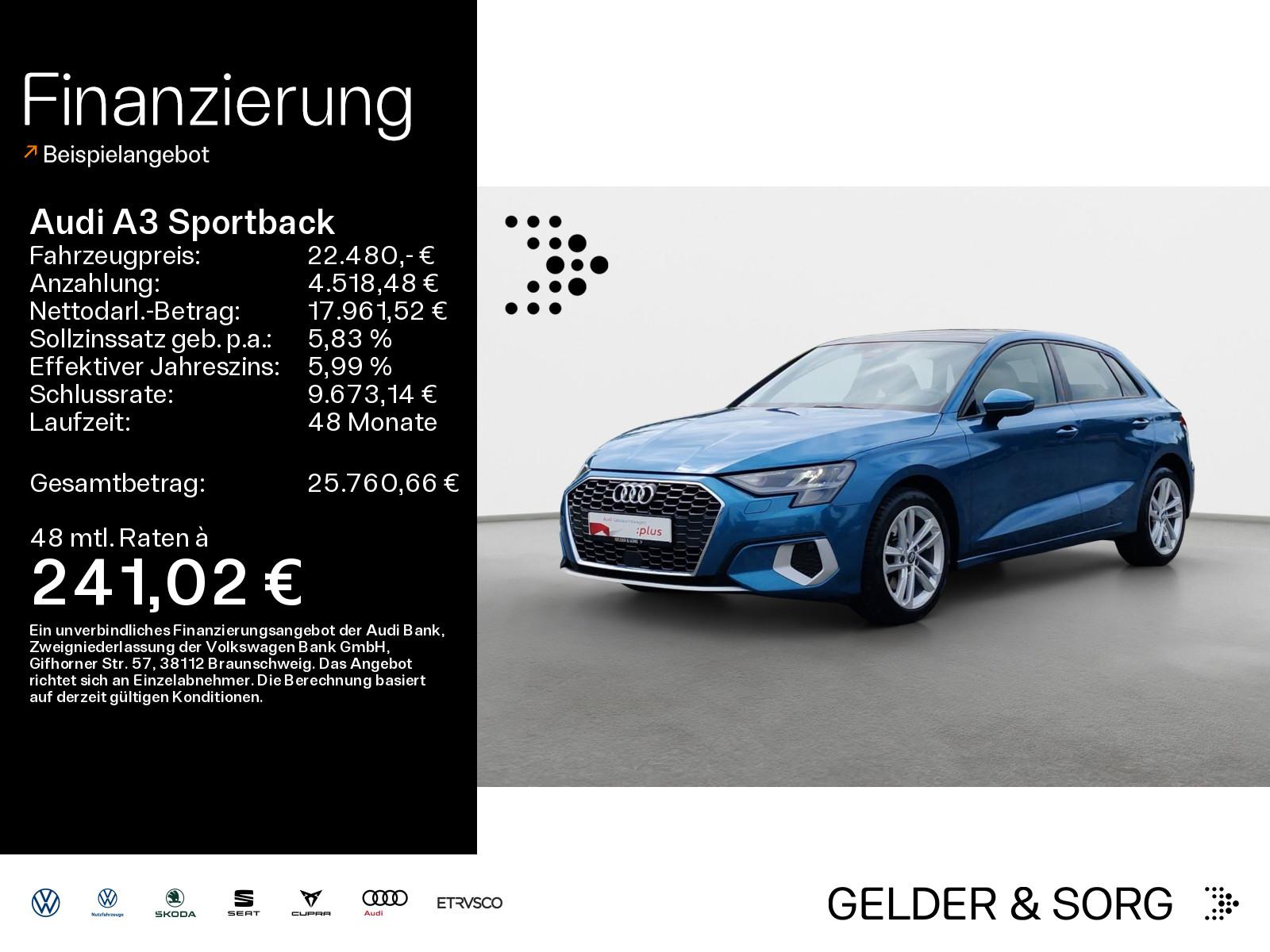 Audi A3 Sportback 35 TFSI advanced Business*Pano*AHK*