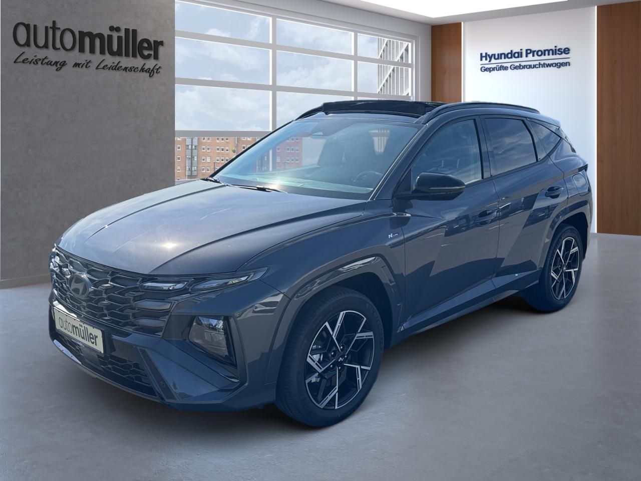Hyundai TUCSON N-LINE PANO*LED*4xSHZ*SCC*LHZ*NAVI*KEYL**