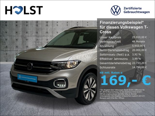 Volkswagen T-Cross 1.0TSI DSG Move, ACC, PDC, SHZ, GJR