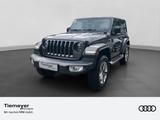 Jeep Wrangler 2.0 T-GDI SAHARA AHK LEDER NAVI LM18 - Jeep Wrangler Sahara mit Benzin-Antrieb