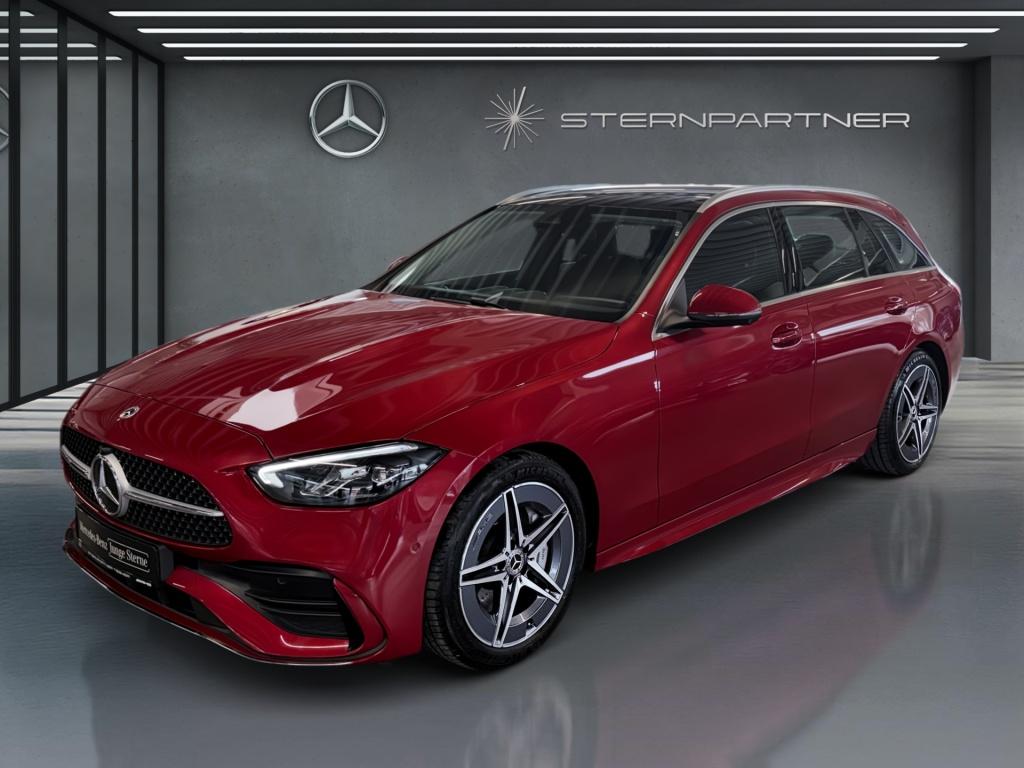 Mercedes-Benz C 200 d T AMG+MBUX+PANO+DISTRONIC+TOTW+360°+AHK