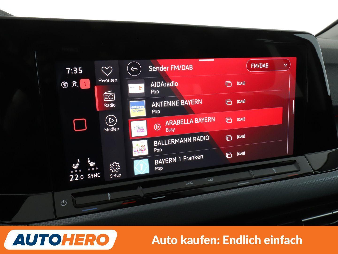 Volkswagen Golf VIII 1.5 TSI ACT Active*NAVI*VC*CAM*, миниатюра 20