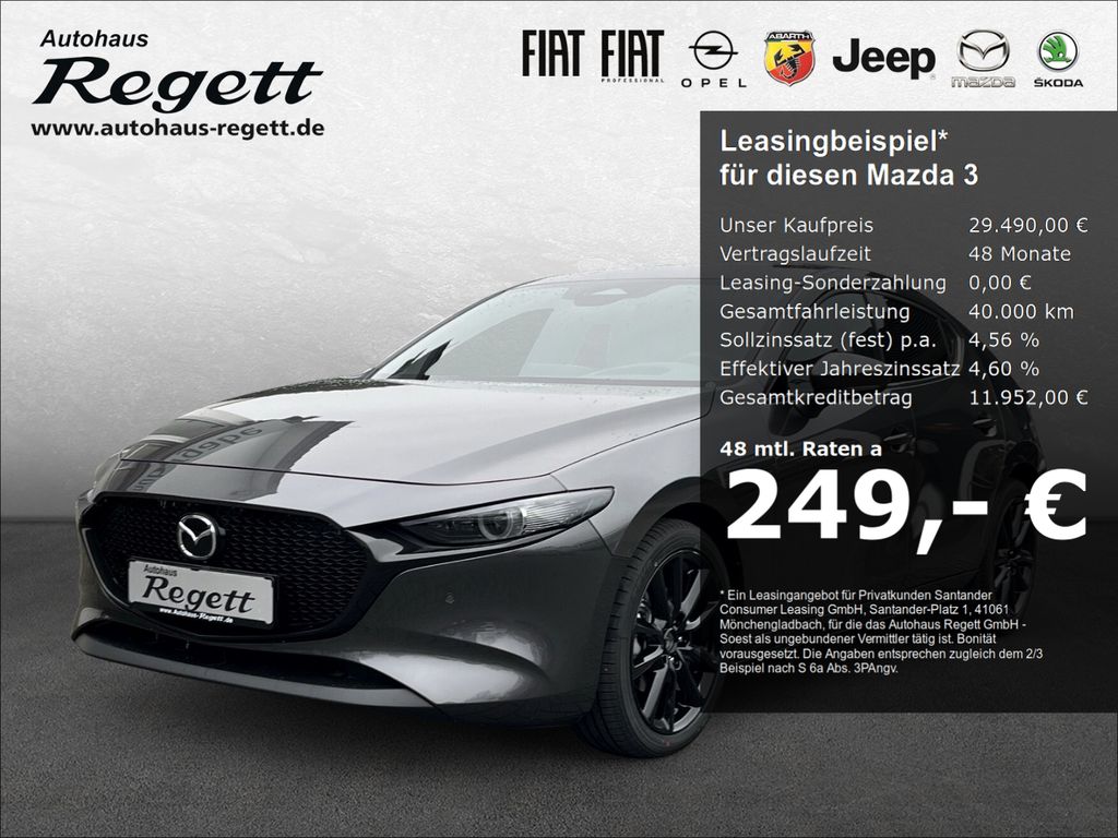 Mazda 3 Homura 2.5L e-SKYACTIV G 140ps 2 HUD Navi LED
