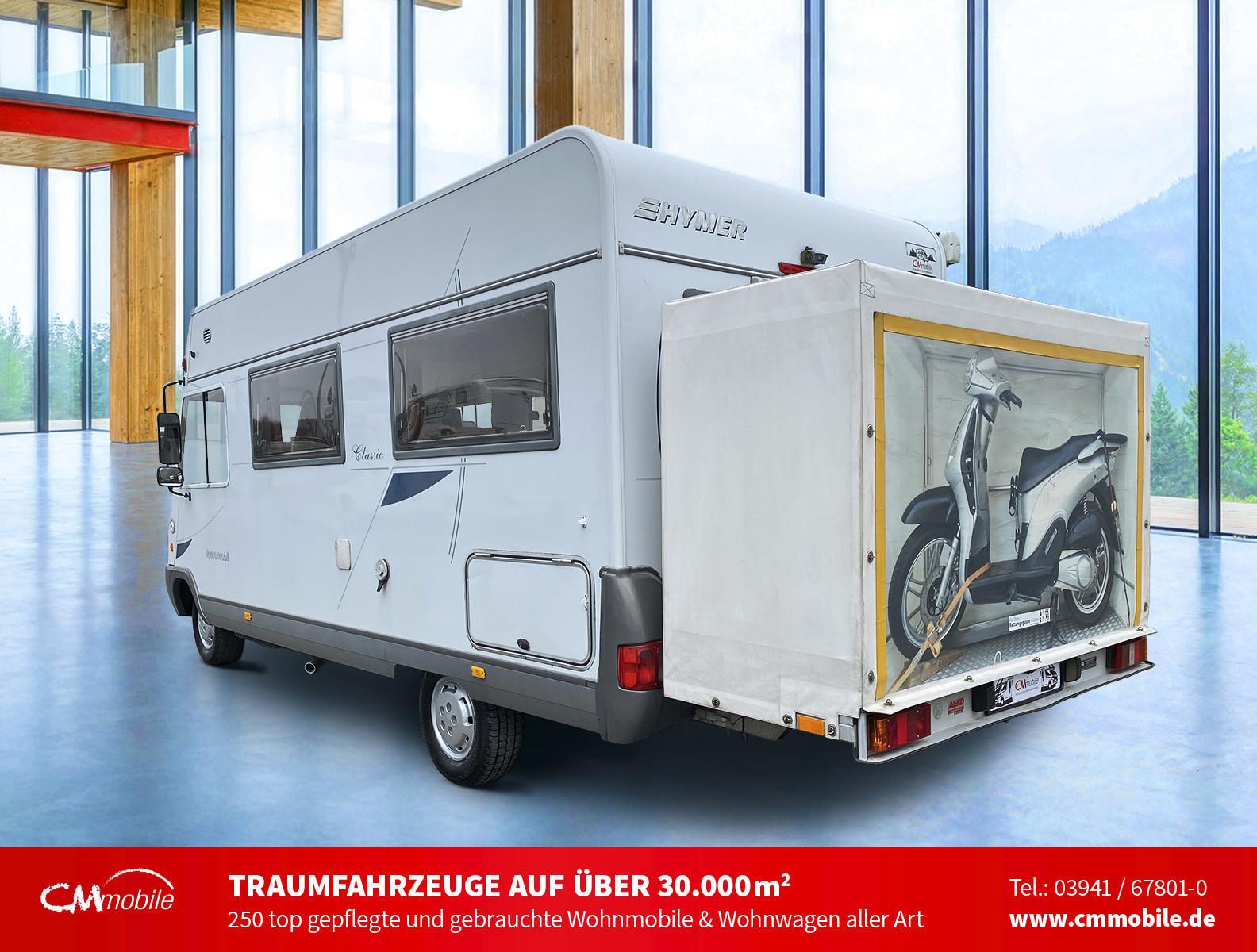 HYMER / ERIBA / HYMERCAR Classic BC 575 - Hub&Festbett -