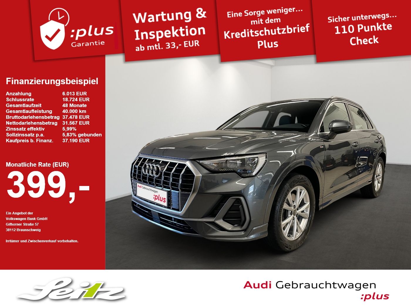 Audi Q3 40 TDI quattro S line *LED*KAMERA*NAVI* foto 1