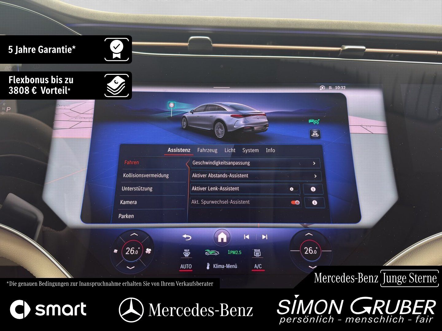 Fahrzeugabbildung Mercedes-Benz EQS 580 4M magno Massage HUD HAL ex Pressewagen!