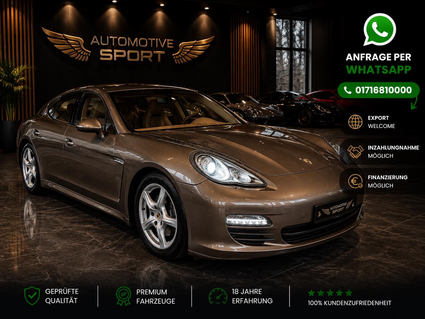 Porsche Panamera 1.HD*48TKM!!!* 1JAHR GARANTIE + TÜV NEU