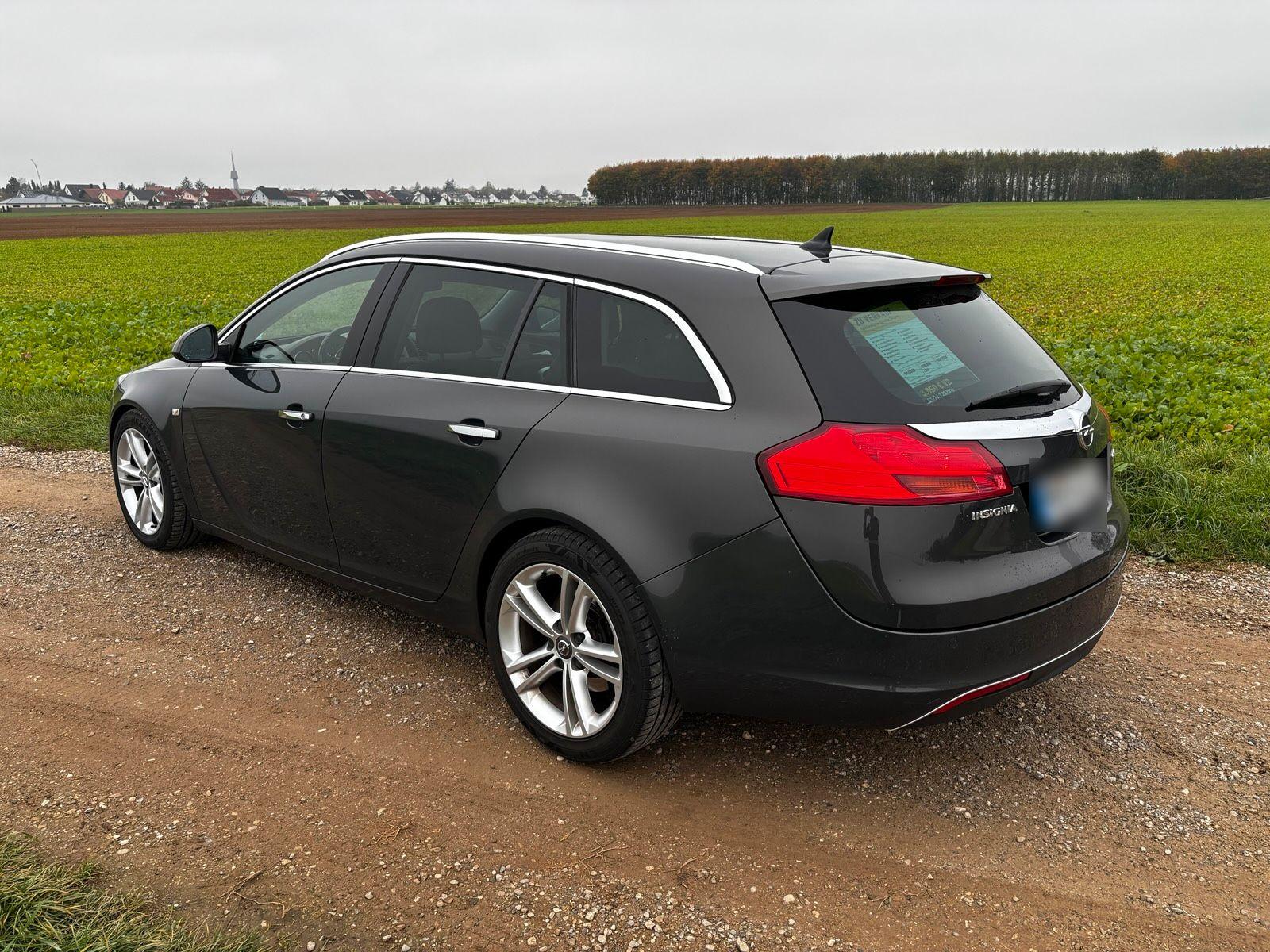 Opel Insignia 2013 — rear view