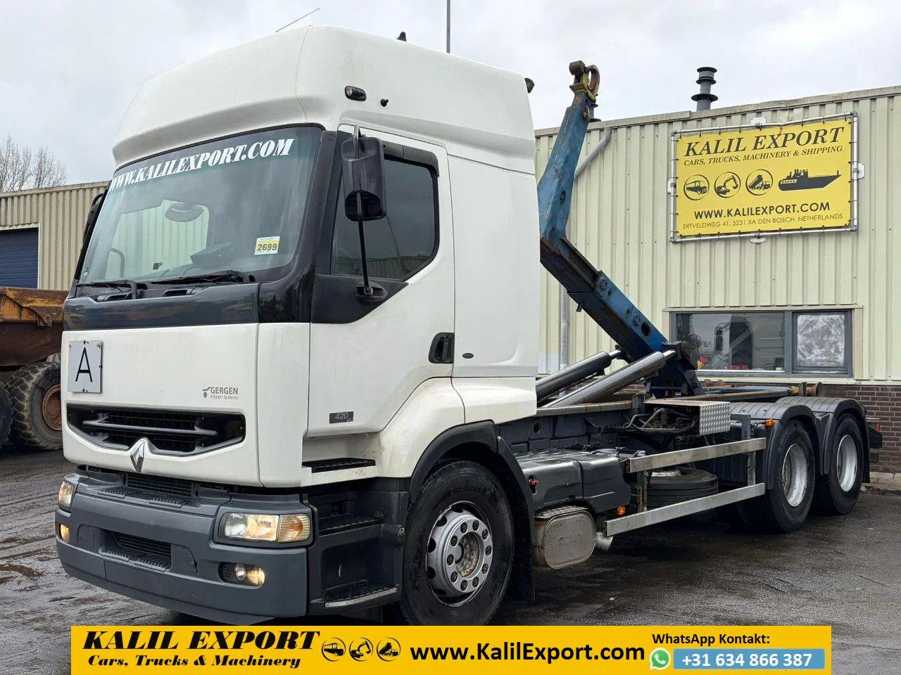Renault Premium 420 Multilift 6x2 Manual Gearbox Aircond