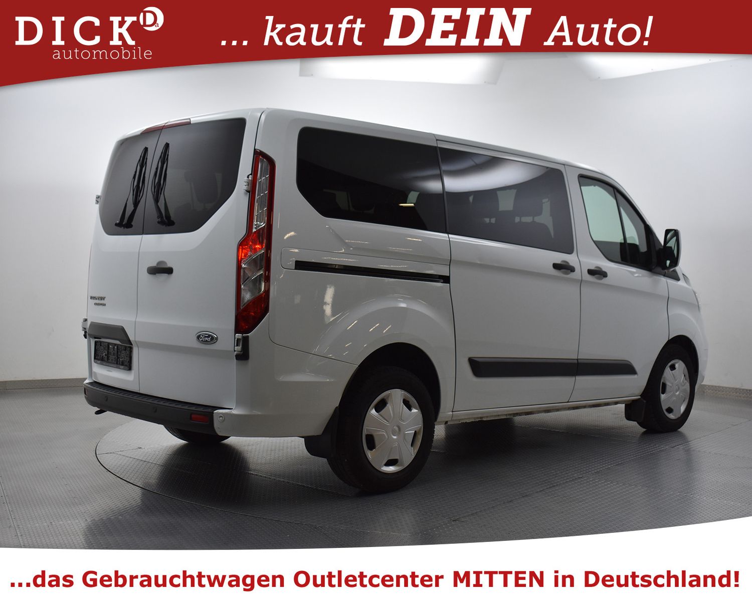 FORD Tourneo Cust 2.0d Aut. >9SIT+KLIMA+PDC+MFL+TEMP+ - Image 7