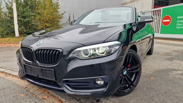 BMW 218 Baureihe Cabrio Sport Line Navi LED Tüv Neu