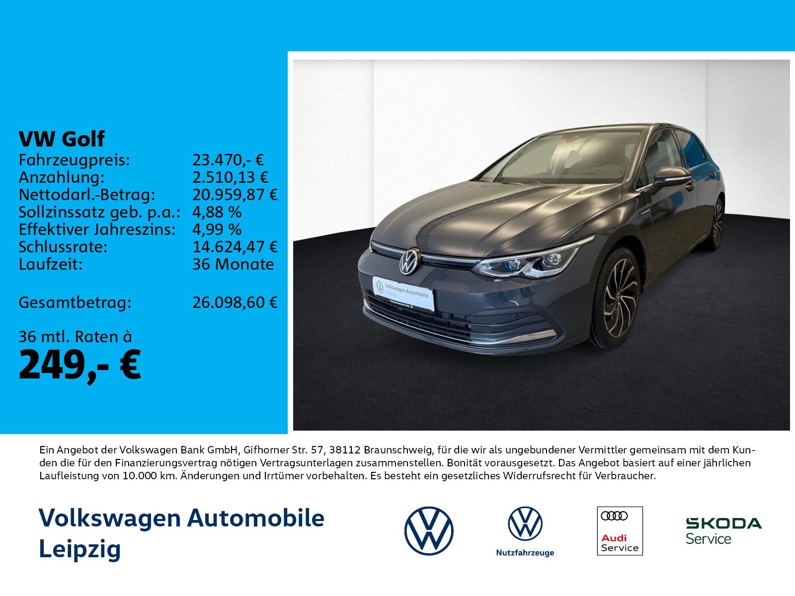 Volkswagen Golf VIII Style 2.0 TDI DSG *IQ.LIGHT*Navi*DAB*