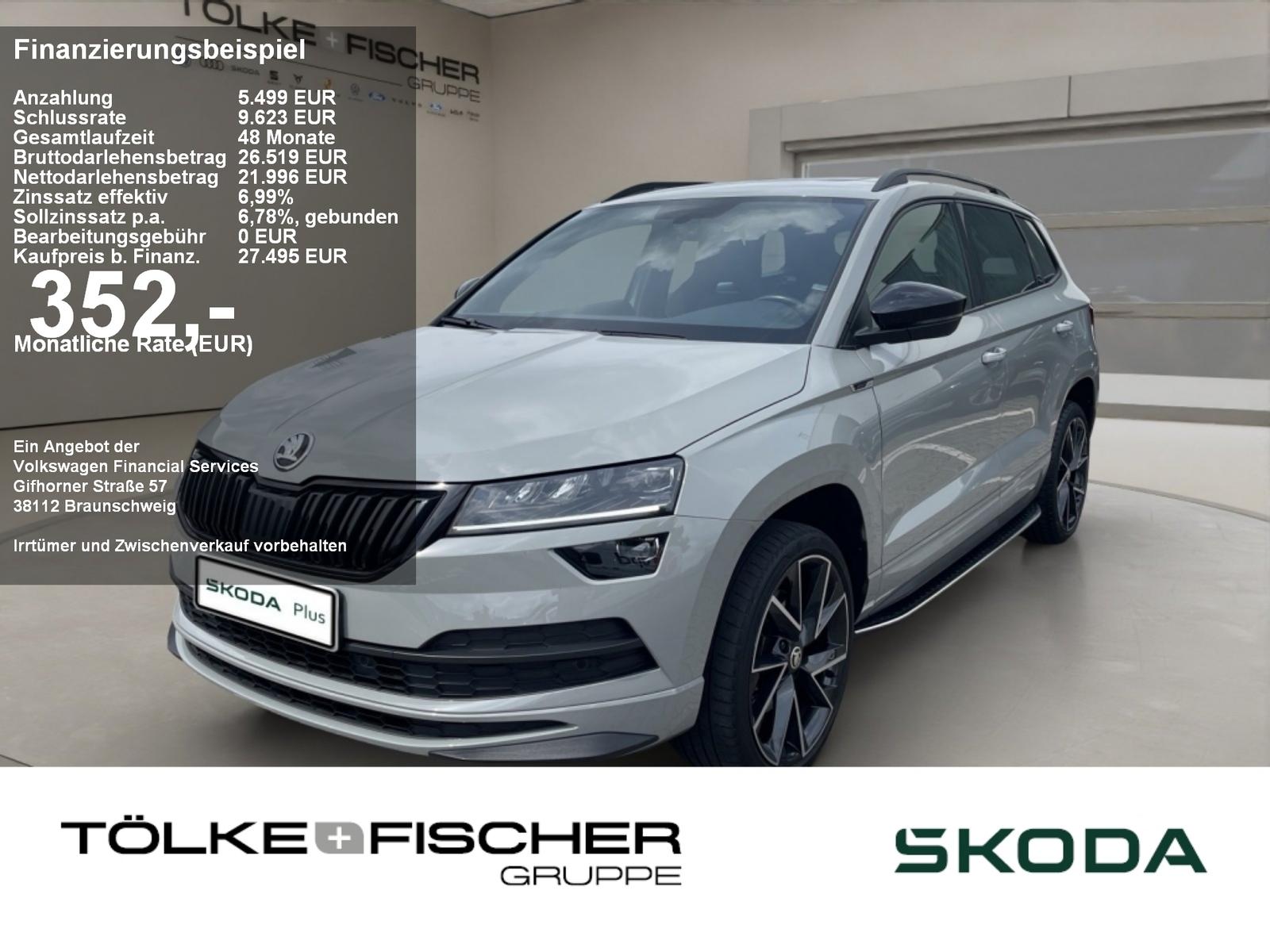 Skoda Karoq 1.5 TSI ACT Sportline DCC AUT Kam. Navi LM