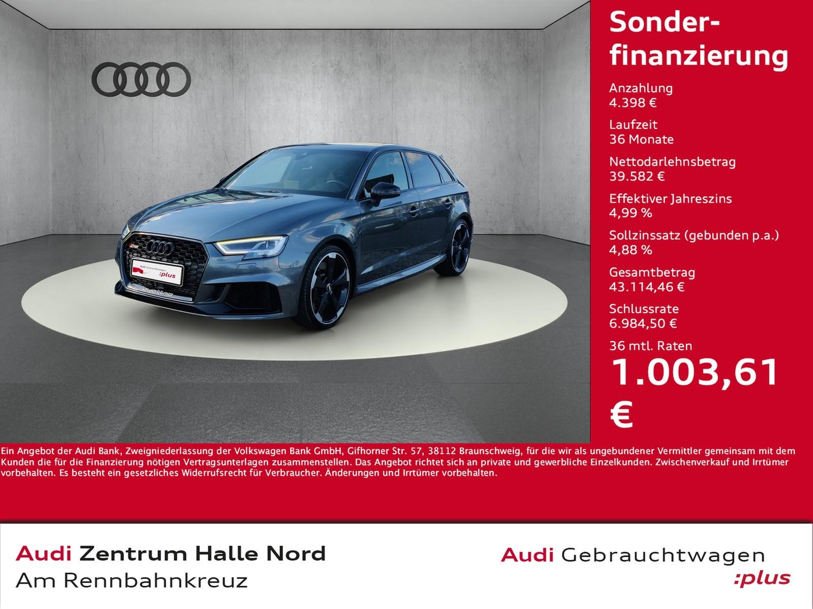 Audi RS 3 Sportback 2.5 TFSI quattro S tronic