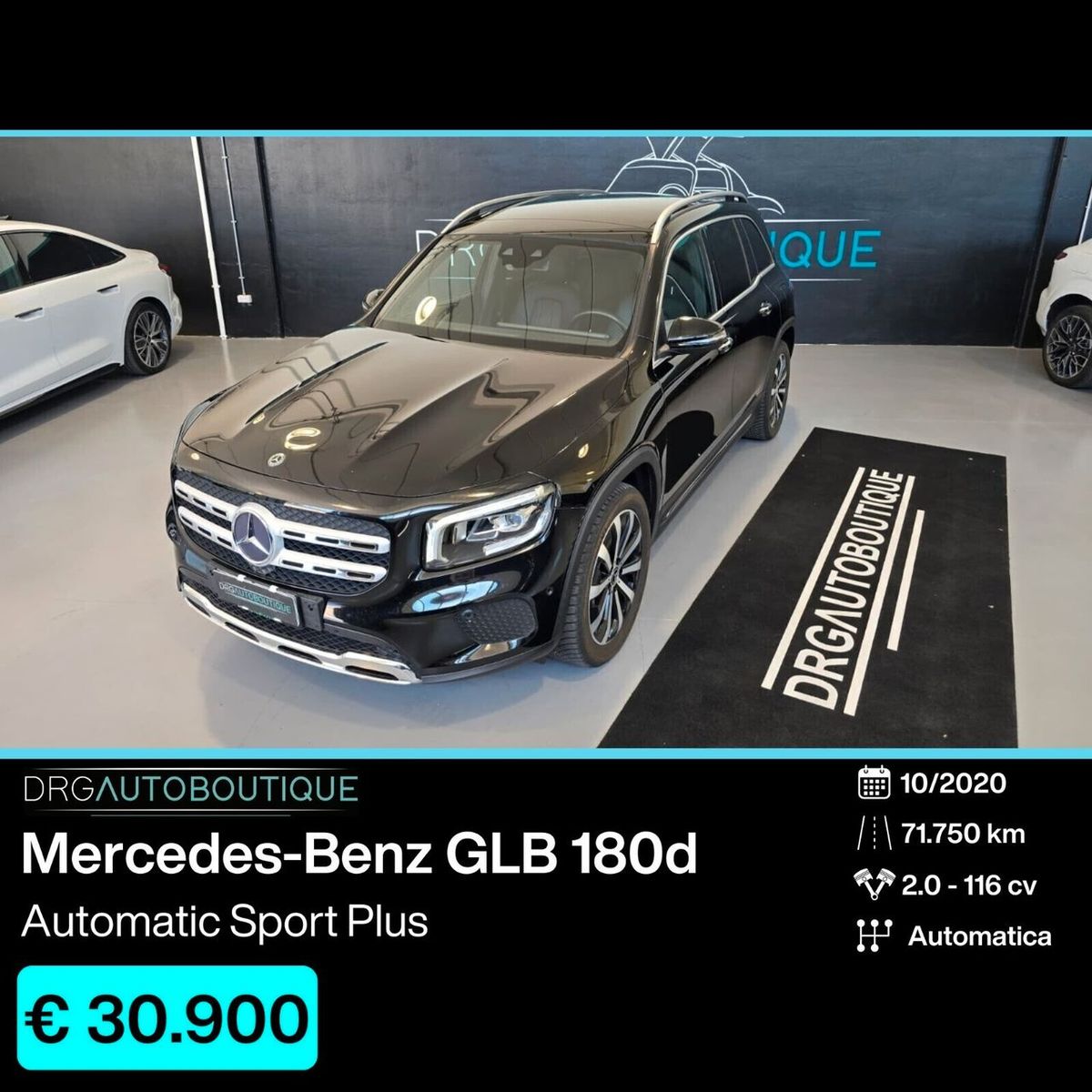 MERCEDES-BENZ Mercedes-Benz GLB 180 d Automatic Sport Plus TET
