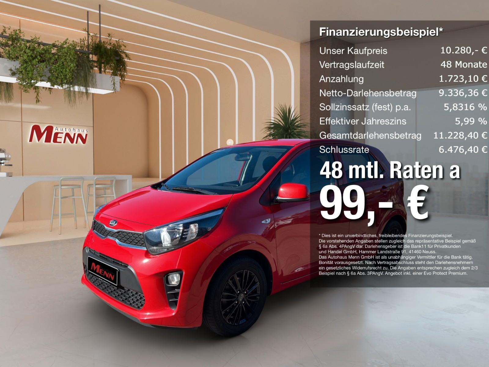 Kia Picanto 1.2 Dream Team Sitzheizung Bluetooth