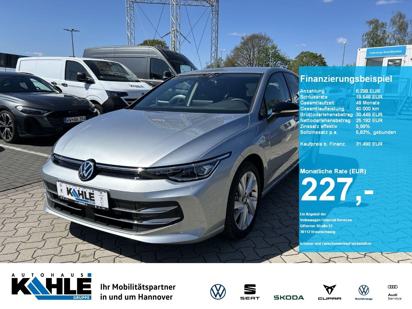 Volkswagen Golf 1.5 TSI DSG Goal Navi AHK LED ACC SHZ Klima