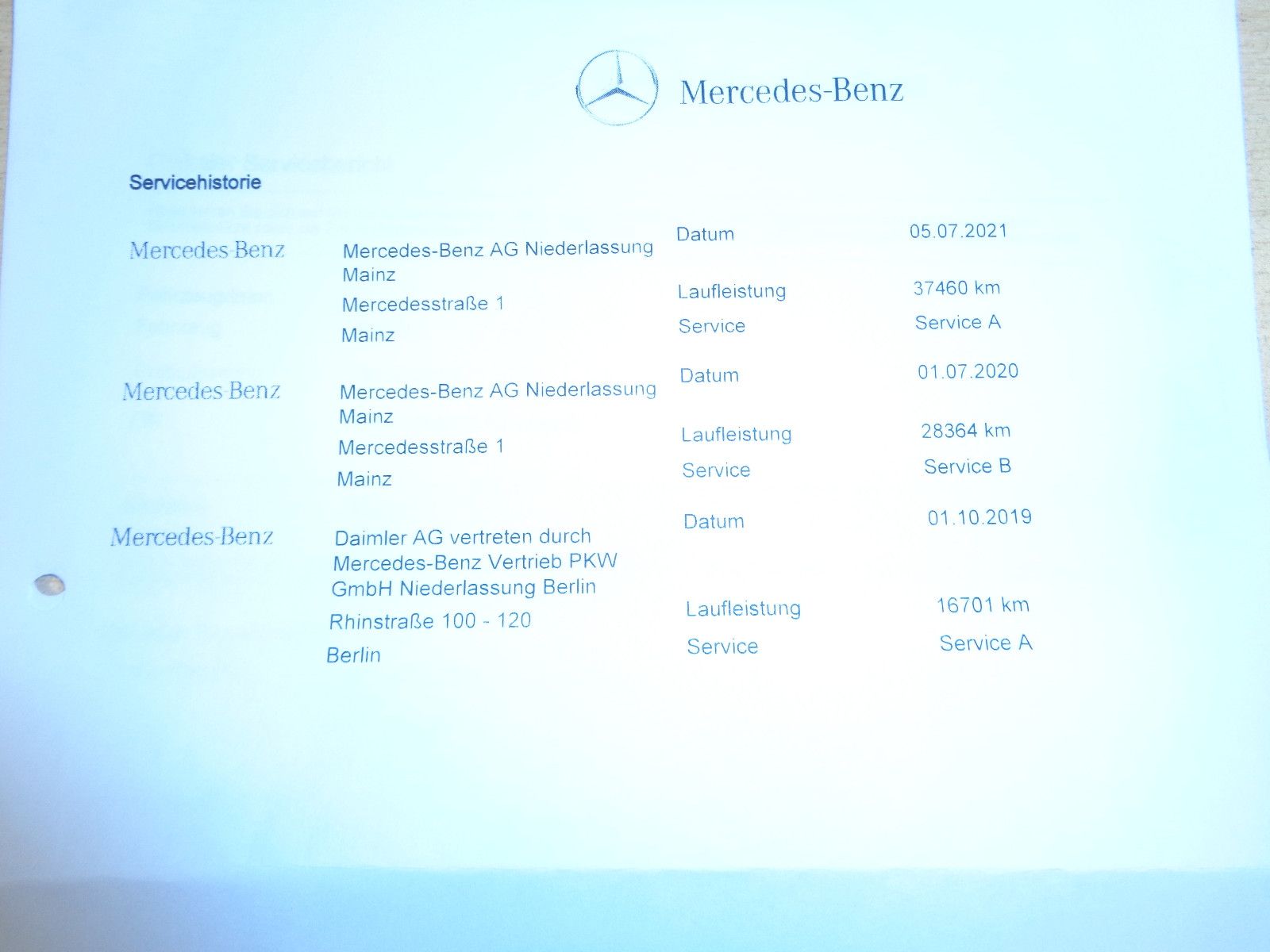 Fahrzeugabbildung Mercedes-Benz B 200 / NAVI / KLIMA / AUTOMATIK / LED